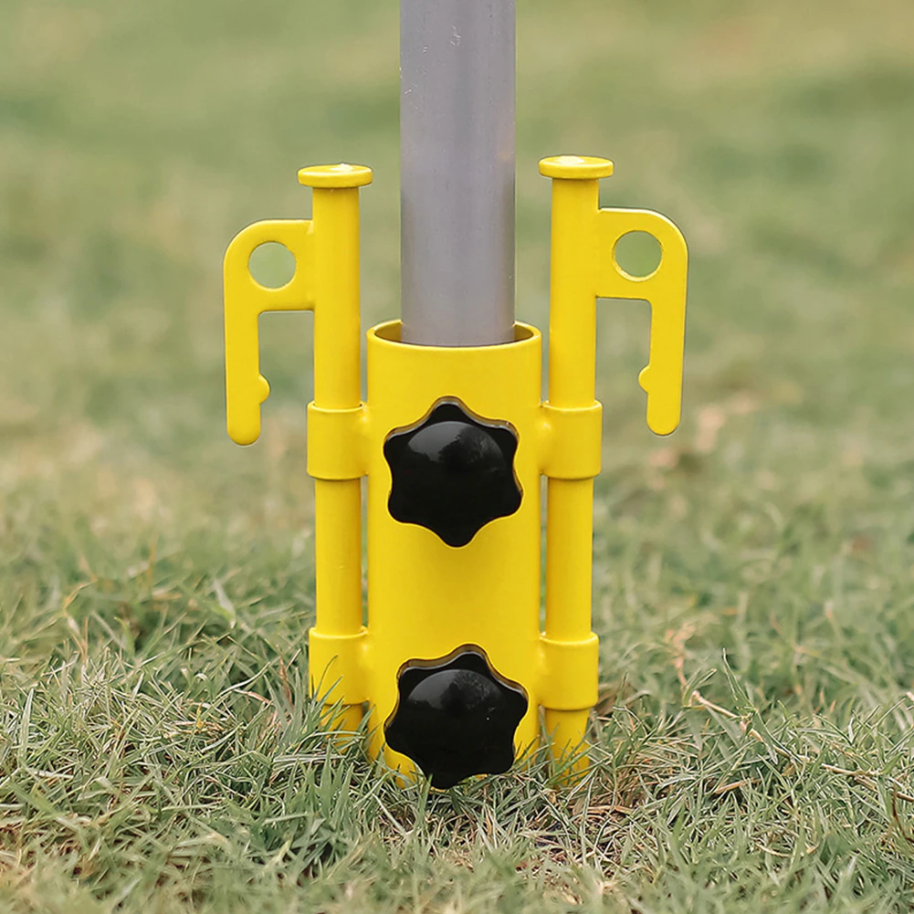 Cheap Goat Tents Outdoor Camping Tent Awning Canopy Pole Fixing Pipe Ground Holder Windproof Fishing Rod Iron Sunshade Pole Ground Holder   